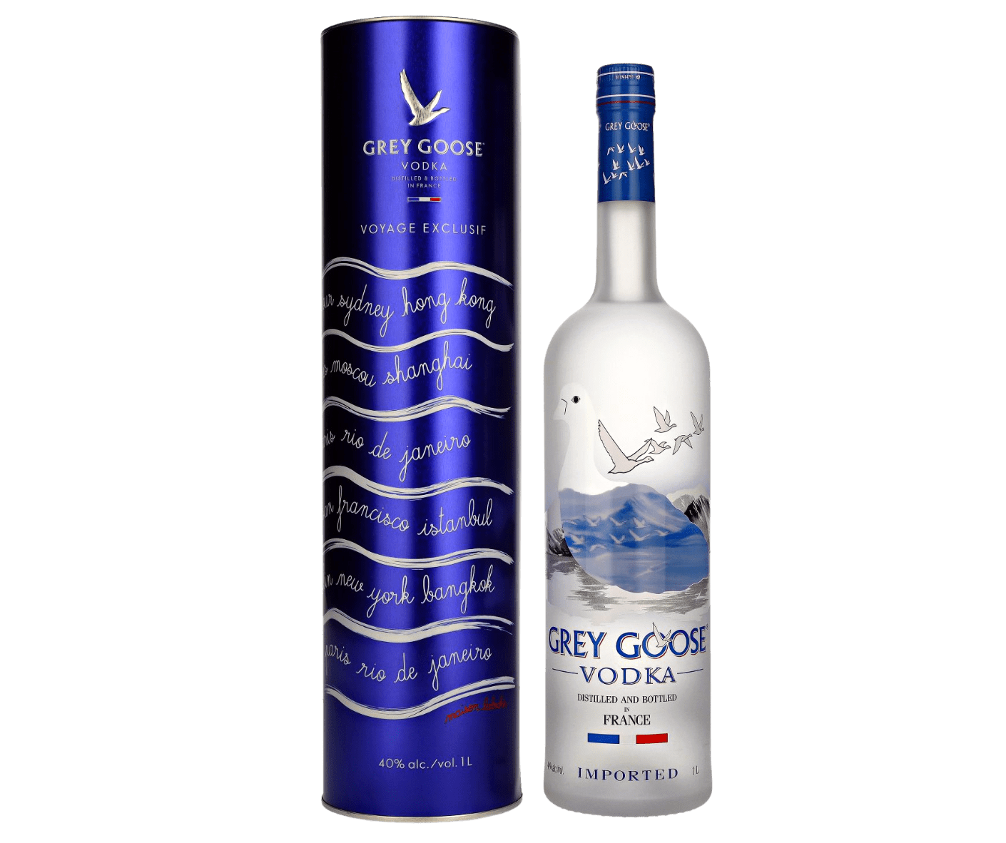 Grey Goose Vodka MAISON LABICHE Limited Edition 40% Vol. 1l +GB