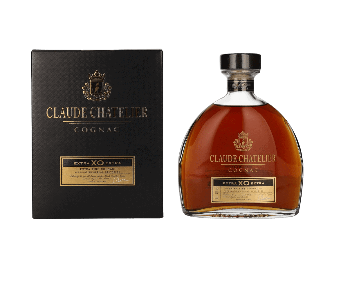 Claude Chatelier Extra XO Extra Fine Cognac 40% Vol. 0,7l + GB