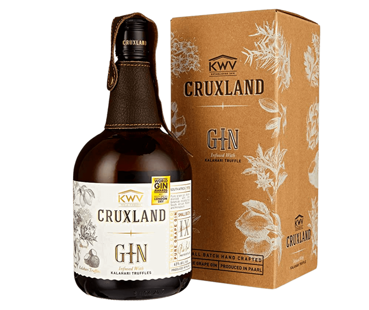 Cruxland London Dry Gin 43% Vol. 1l +GB