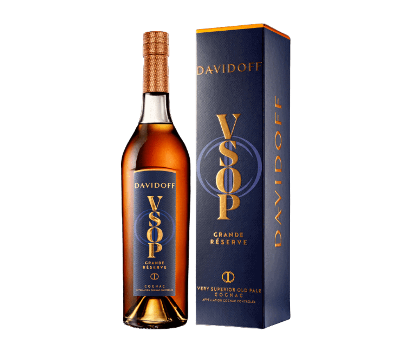 Davidoff VSOP Grande Réserve Cognac 40% Vol. 0,7l +GB