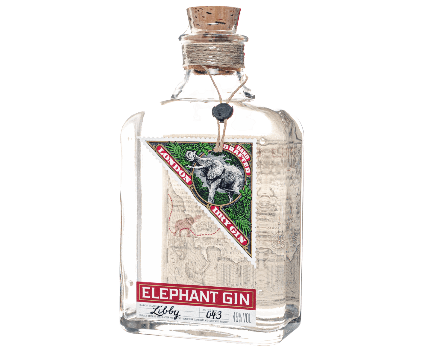 Elephant London Dry Gin 45% Vol. 0,5 l