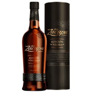 Ron Zacapa Centenario EDICIÓN NEGRA Sistema Solera Gran Reserva 43% Vol. 1l +GB