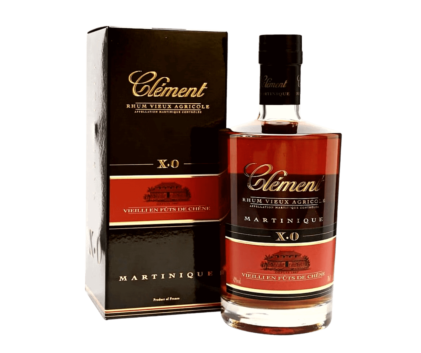 Clément Rhum Vieux Agricole X.O 42% Vol. 0,7l +GB