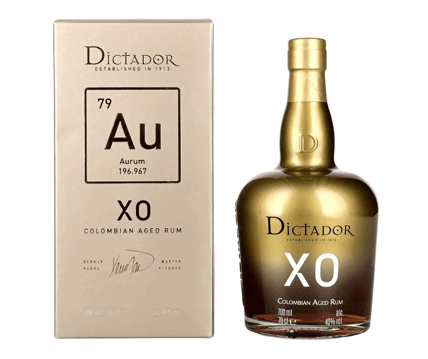 Dictador XO PERPETUAL Colombian Aged Rum 40% Vol. 0,7l in Giftbox