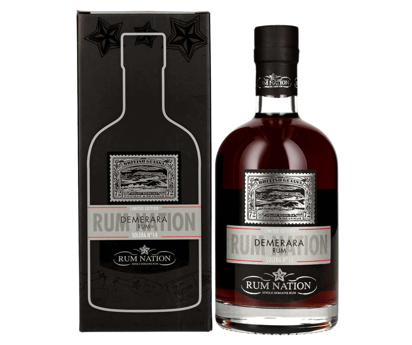 Rum Nation Demerara Solera No. 14 Limited Edition 40% Vol. 0,7l +GB
