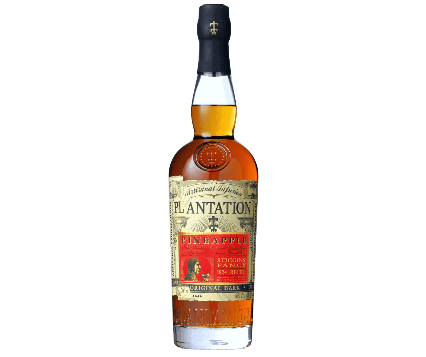 Plantation Pineapple Artisanal Infusion Stiggin's Fancy 40% Vol. 0,7l