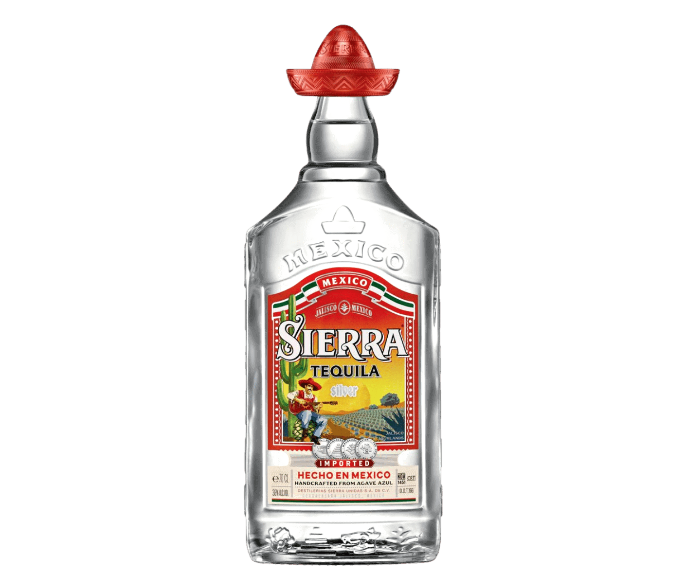 Sierra Tequila Silver 38% Vol. 0,7l