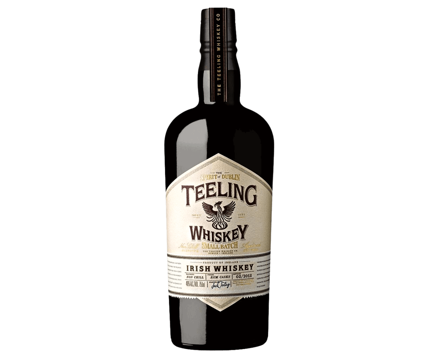 Teeling Whiskey SMALL BATCH Irish Whiskey Rum Cask 46% Vol. 0,7l
